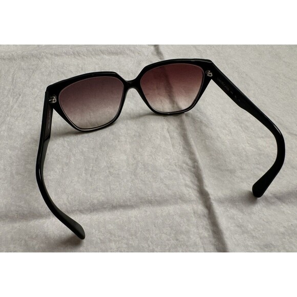 LUXOTTICA SUNGLASSES 1412 UV GARD PEARL BLACK ITALY - FRAMES‎ ONLY - Picture 4 of 13